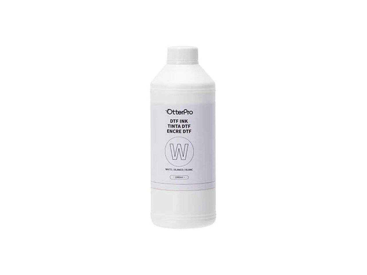 Otter DTF Ink, 1000ml – Vibrant, Fade-Resistant DTF Ink for Cotton & Polyester Transfers